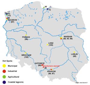 The Chemical Plant in Jaworzno against background of Polish HOT-SPOTs [2009]